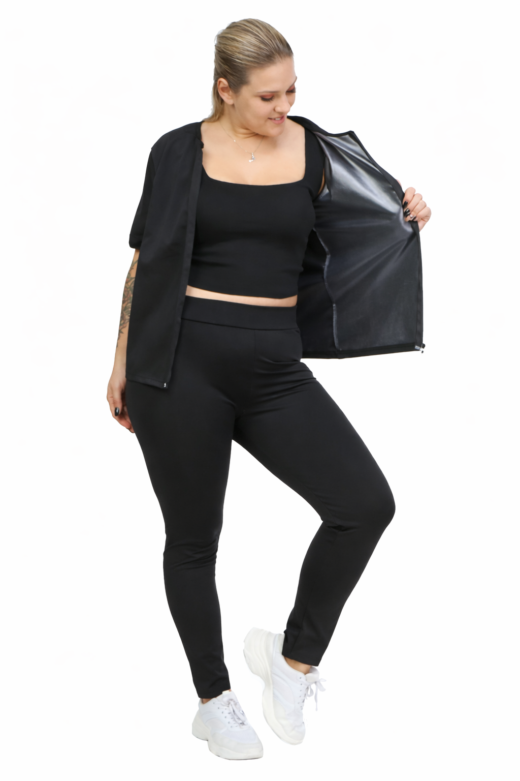 Sauna Yarım Kollu Ceket