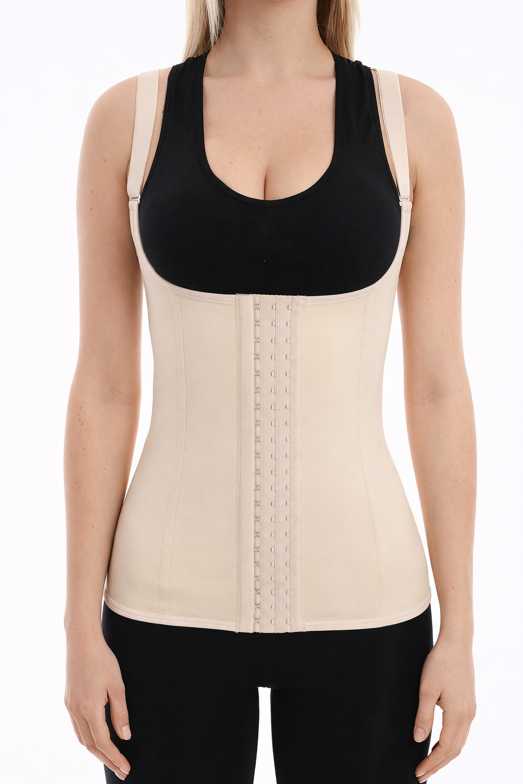 İnce Askılı Korse Krem