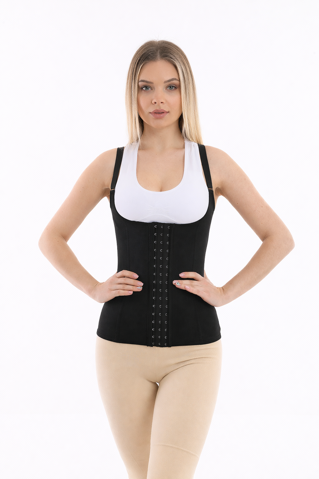 İnce Askılı Korse Siyah