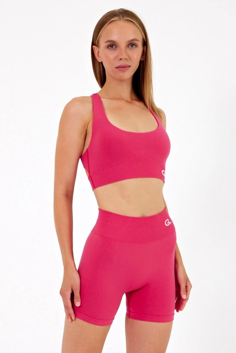 Gym Lithe Şort Pembe